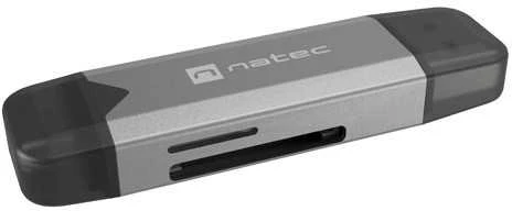 „Natec“ atminties kortelių skaitytuvas „Scarab 3“ USB-A/USB-C