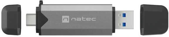 „Natec“ atminties kortelių skaitytuvas „Scarab 3“ USB-A/USB-C