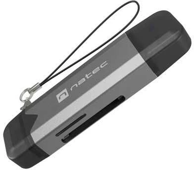 „Natec“ atminties kortelių skaitytuvas „Scarab 3“ USB-A/USB-C
