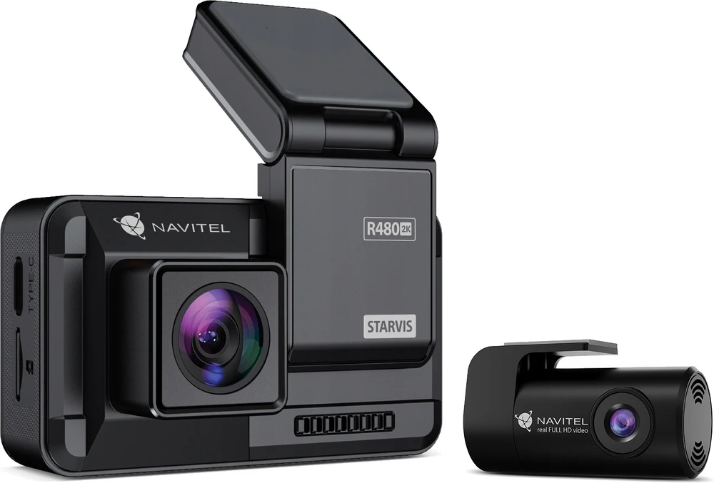 „Navitel“ | Vaizdo registratorius su 2K vaizdo kokybe | R480 2K | 320 x 240 | Įtraukti žemėlapiai