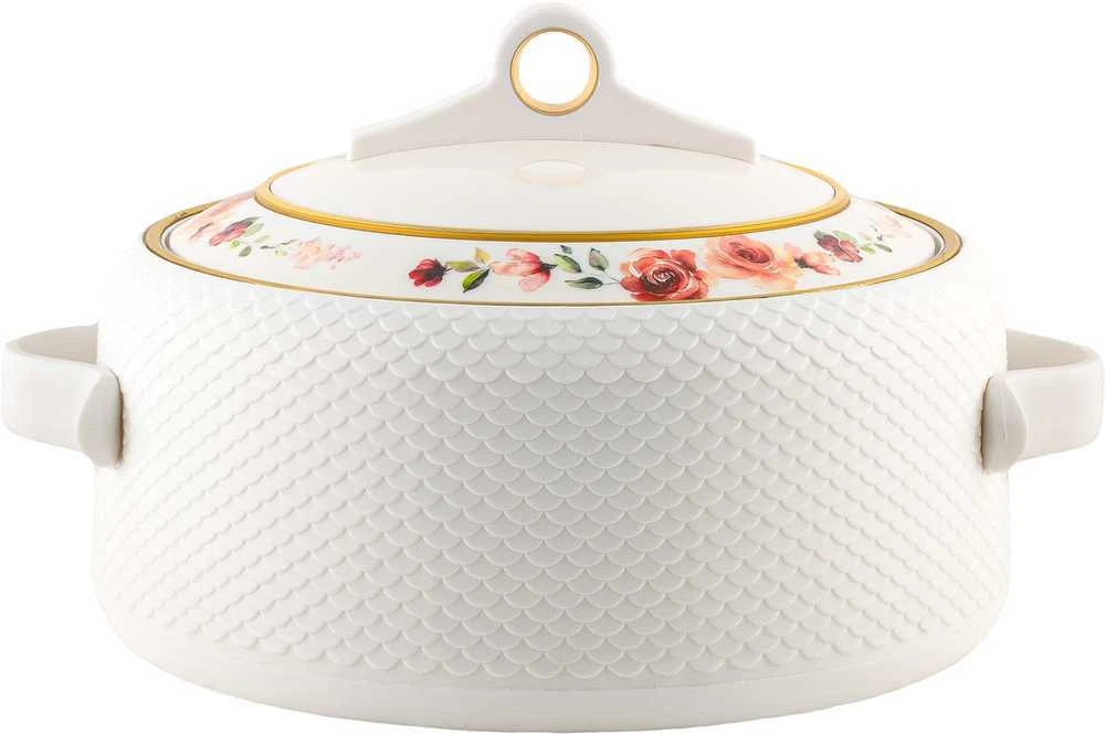Nayasa casserole Coral 3.5L, baltas