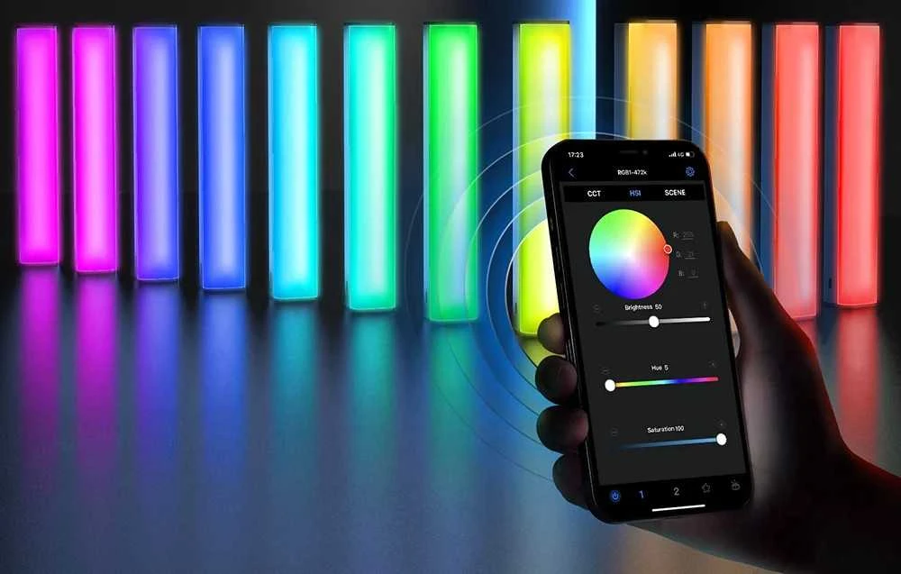 Neewer Lempa Naujesnė LED RGB 3200-5600K