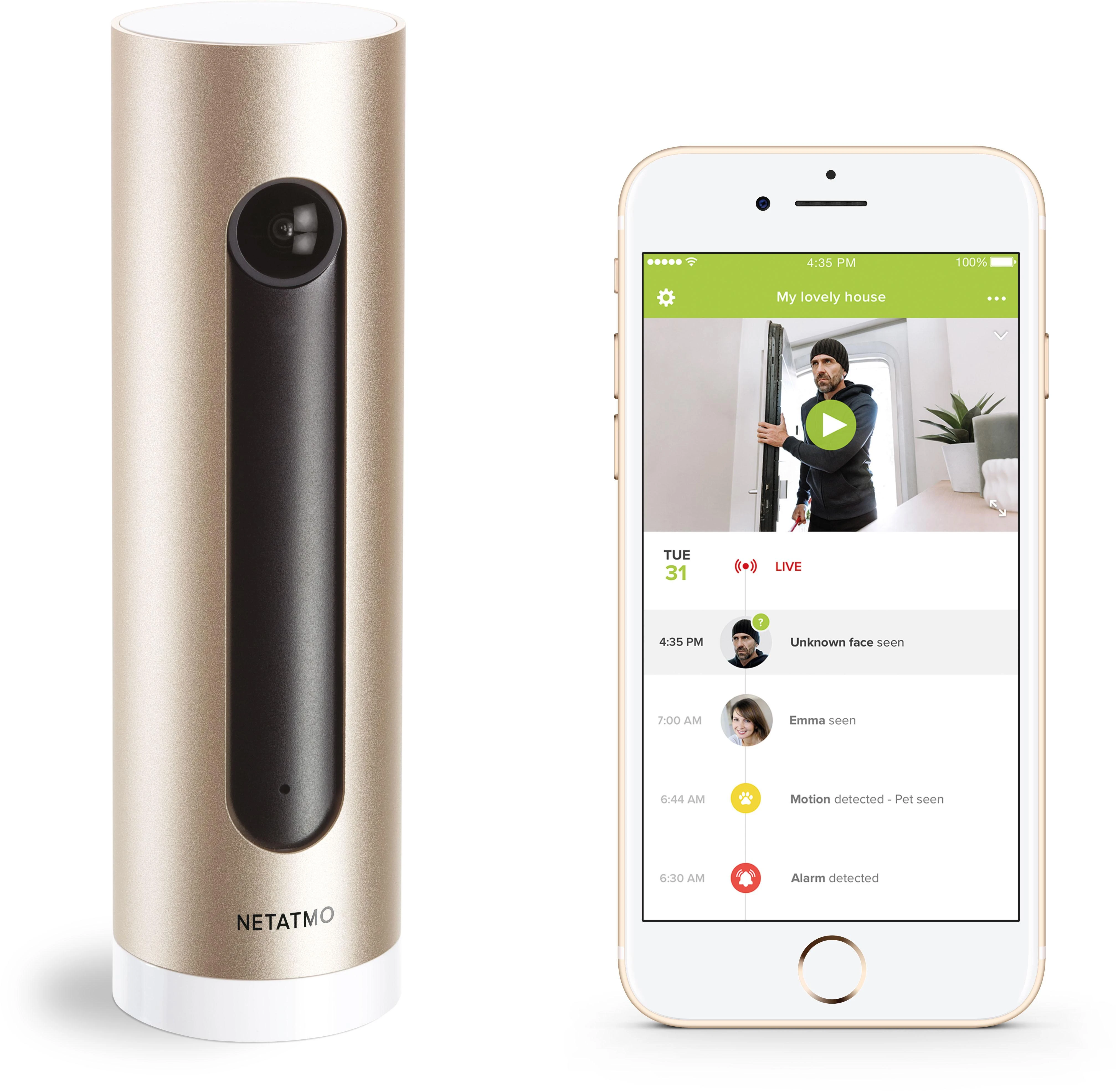 Netatmo Welcome išmanioji vidaus apsaugos kamera