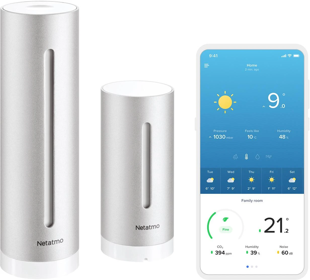 Netatmo meteorologinė stotis