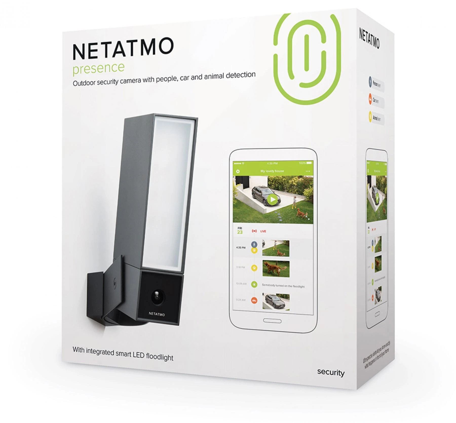 Netatmo Smart lauko kamera