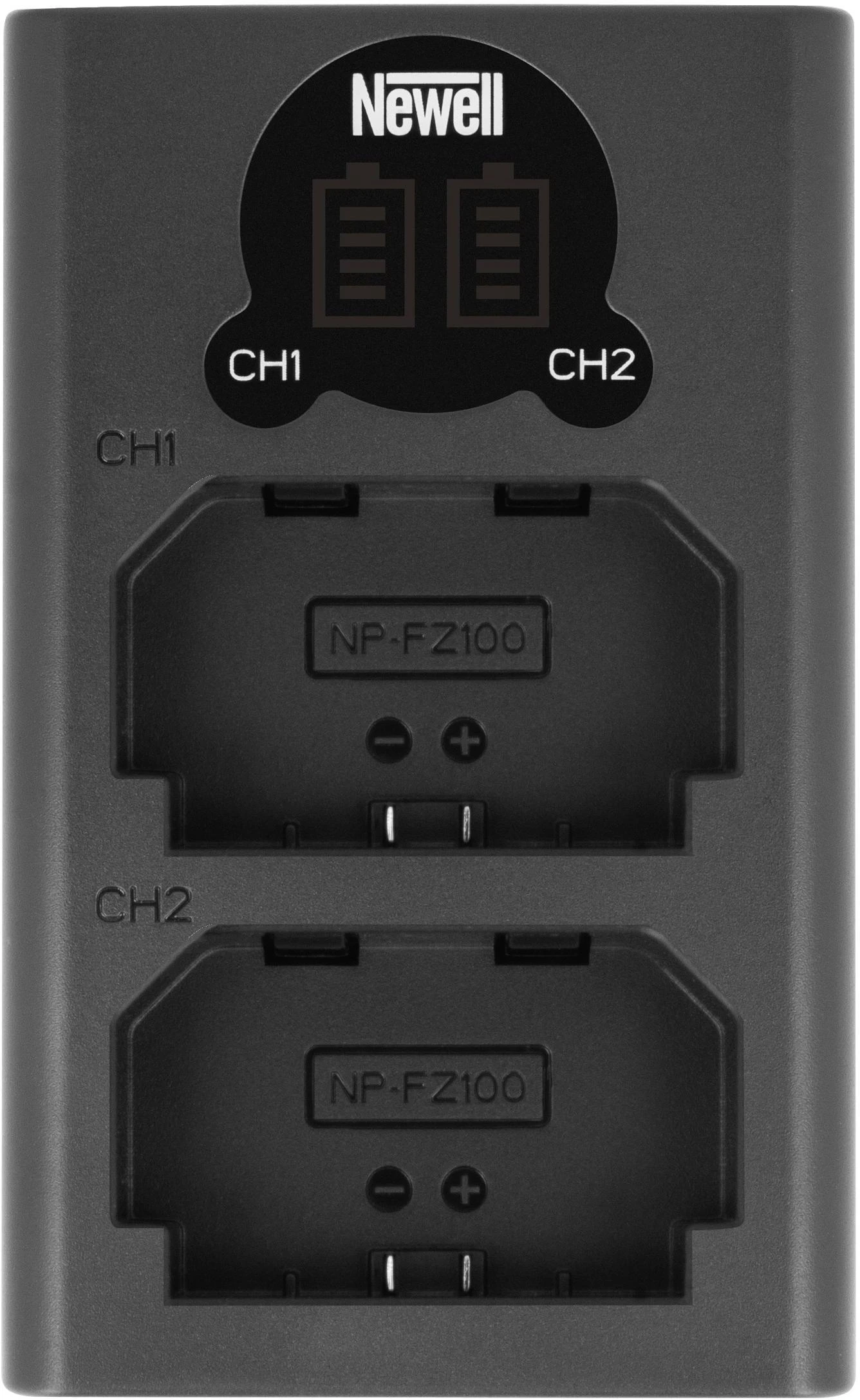 Dviejų kanalų įkroviklis Newell DL-USB-C NP-FZ100