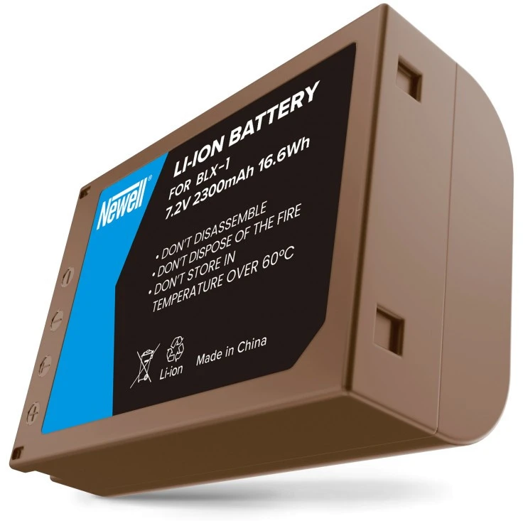 Newell BLX-1 USB-C pakaitinė baterija, skirta Olympus