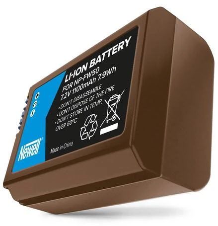 Newell keičiama NP-FW50 USB-C baterija, skirta Sony