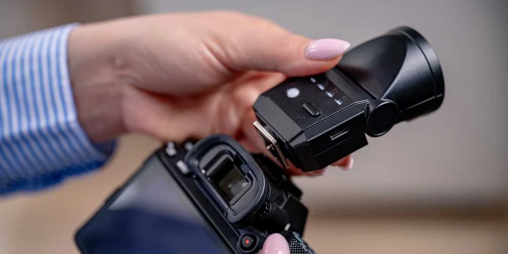 Fotoaparato blykstė - Newell Elea Mini Flash Gun (Newell, 300 mAh, 480 blykstės, 5600 K)