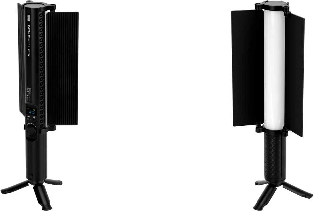 Apšvietimo įranga - Newell Kathi III RGB LED šviesa (2600 mAh, 1800-9000 K)