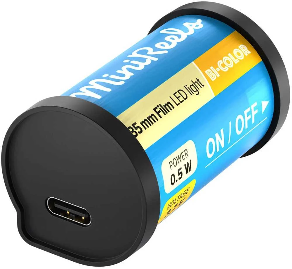 Apšvietimo įranga - Newell MiniReels LED lempa (0.5W, 300mAh, reguliuojama spalvų temperatūra)