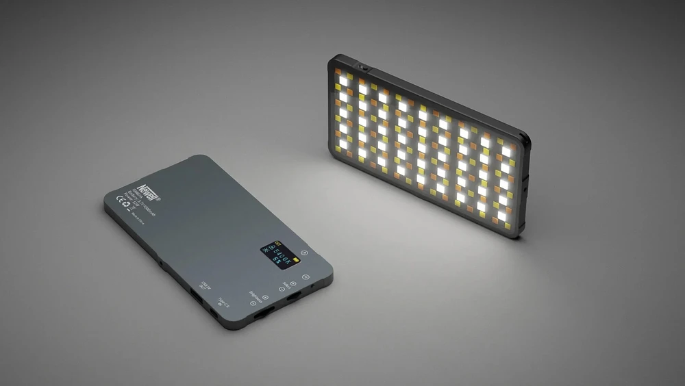 LED Apšvietimas - Newell RGB-W Rangha LED Apšvietimas 3200–5600 K 4000 mAh 21 Scena CRI 96+