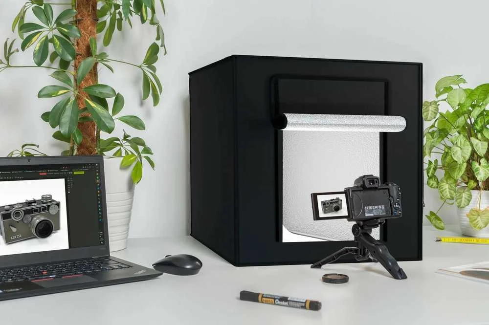 Newell M80 II šviesdėžė be šešėlių gaminių fotografavimui