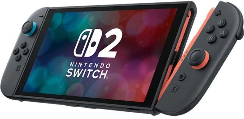 Nintendo Switch 2 portable game console 20.1 cm (7.9") 256 GB Jutiklinis ekranas Wi-Fi Juodas