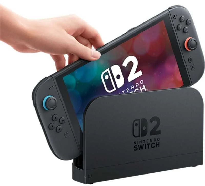Nintendo Switch 2 portable game console 20.1 cm (7.9") 256 GB Jutiklinis ekranas Wi-Fi Juodas