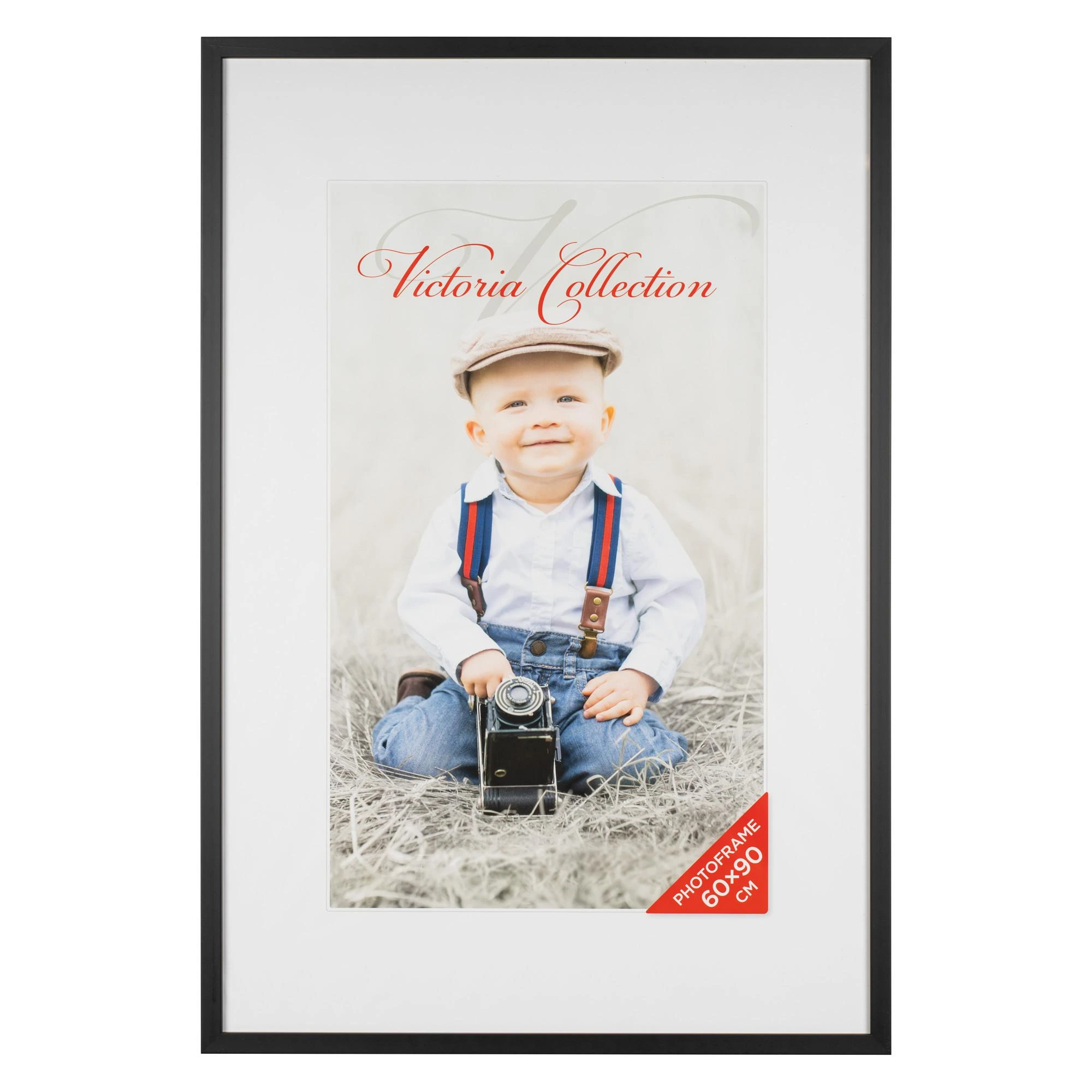 Victoria Collection Cubo nuotraukų rėmelis 60x90, juodas (VF2275)