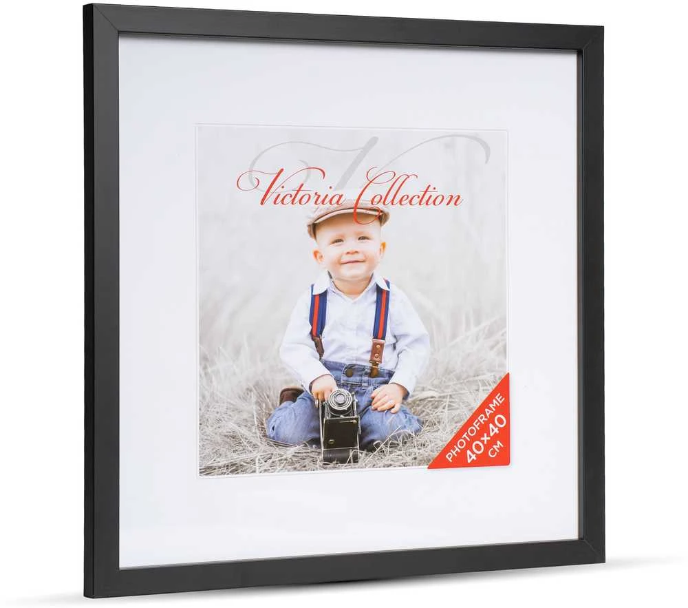Victoria Collection Nuotraukų rėmelis Cubo 40x40, juodas (VF2275)