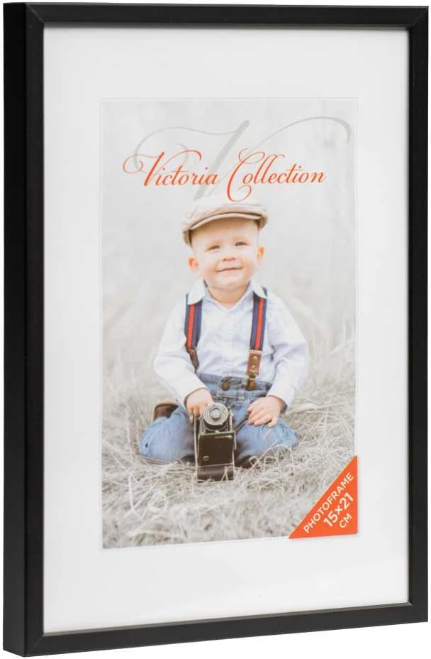 Victoria Collection Nuotraukų rėmelis Aliuminis 15x21, juodas