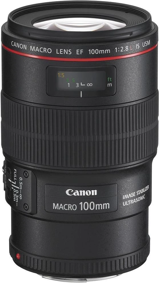 Canon EF10028LMIS SLR Makro teleobjektyvas Juoda