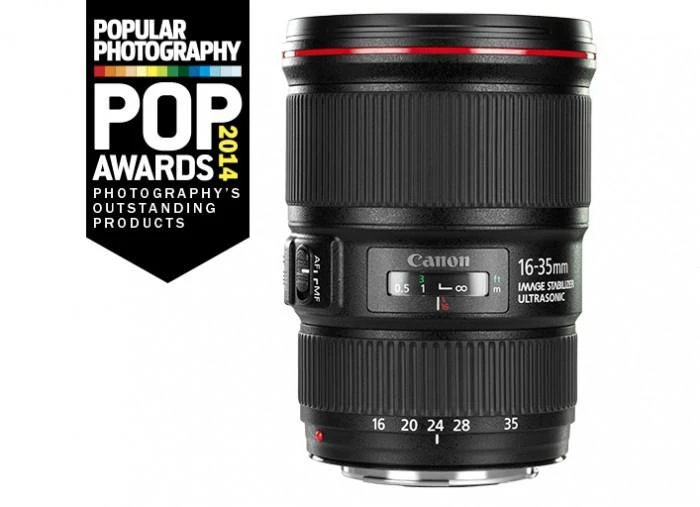 Objektyvas Canon EF 16-35mm f/4L IS USM SLR Juoda