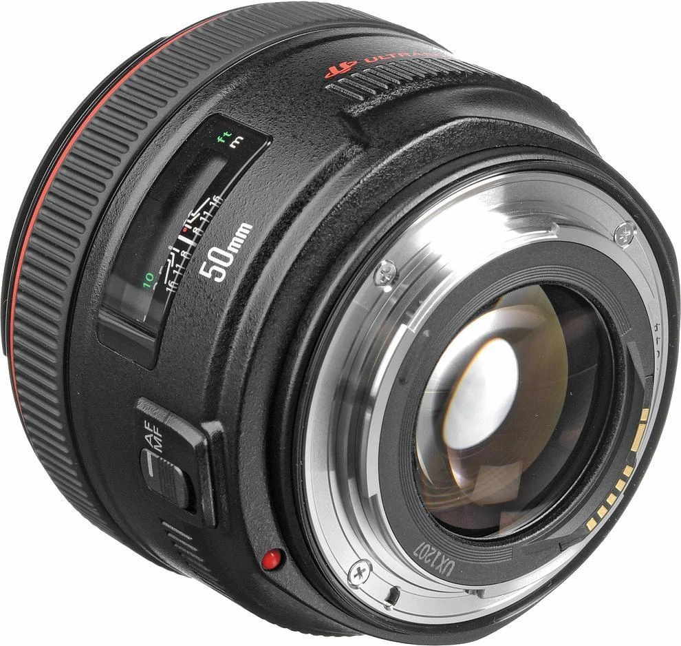 Objektyvas Canon EF 50mm f/1.2L USM SLR Juoda