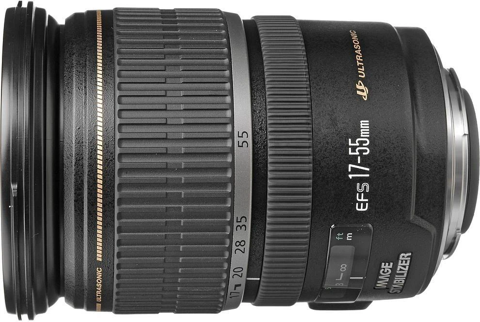 Canon EF-S17-55IS Standartinio priartinimo objektyvas Juoda