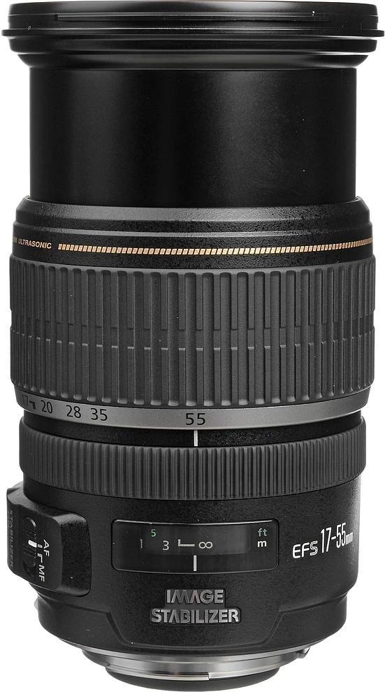 Canon EF-S17-55IS Standartinio priartinimo objektyvas Juoda