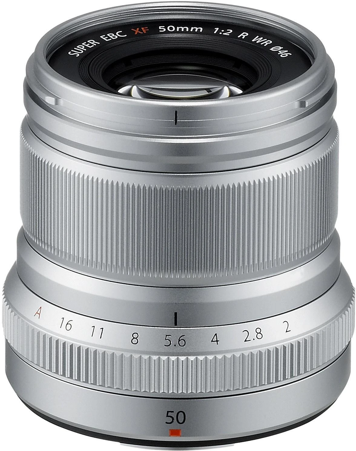 Fujifilm Objektyvas Fujinon XF50mm F2 R WR sidabrinis