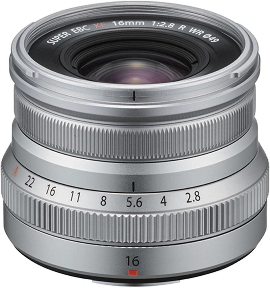 Fujifilm Objektyvas Fujinon XF16mm F2.8 R WR sidabrinis