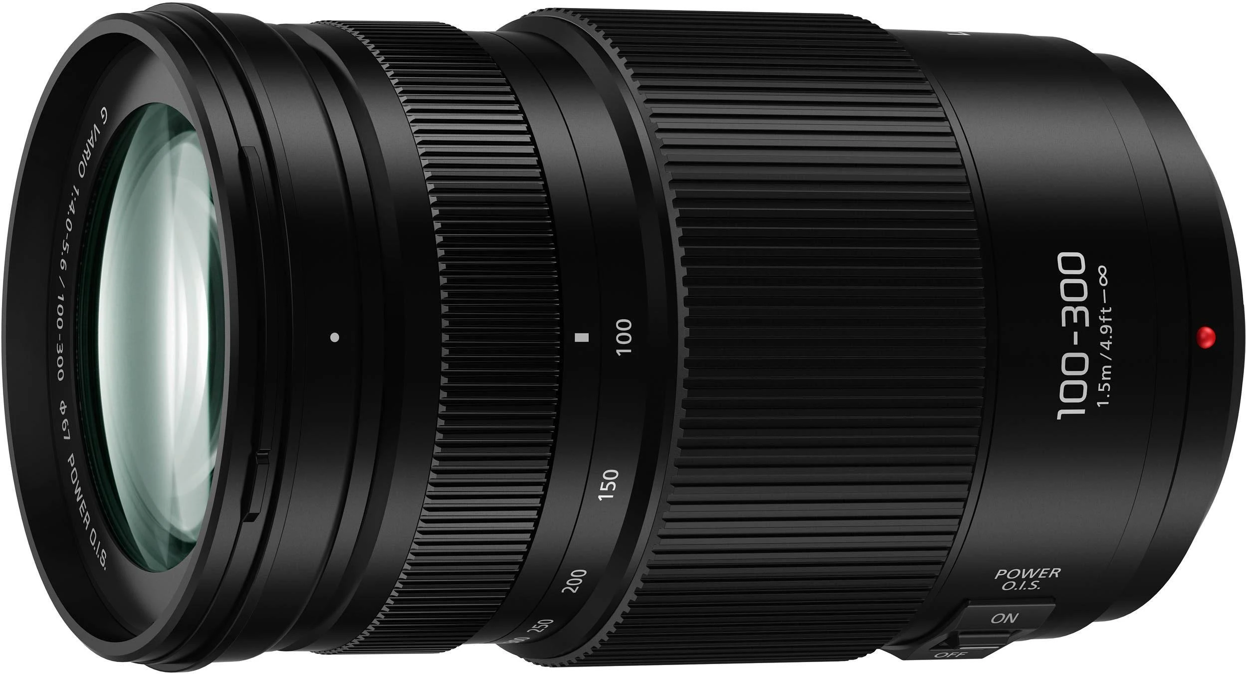 Objektyvas „Panasonic Lumix 100-300mm F/4-5.6 G Vario II“ su galingu OIS