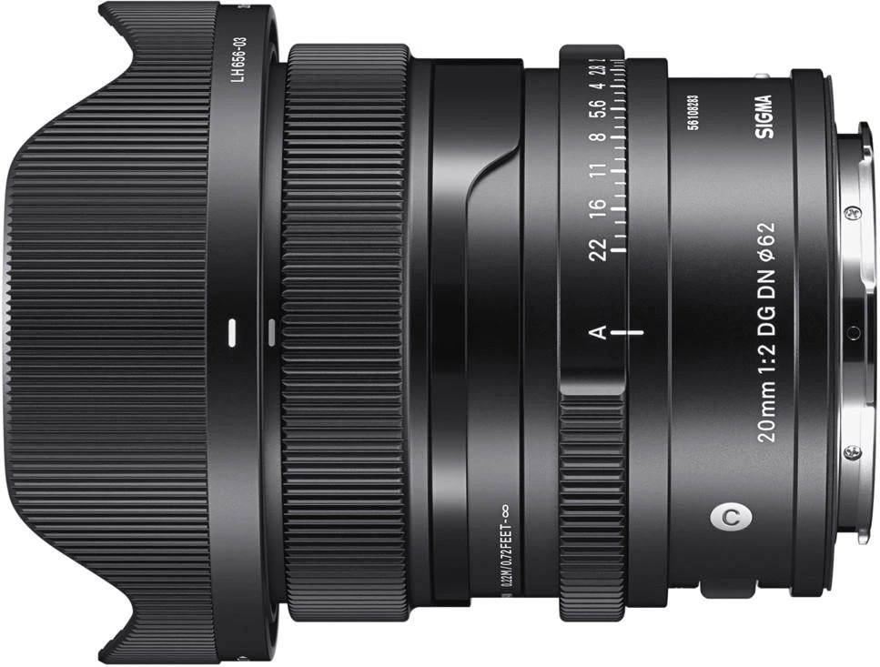 Objektyvas Sigma 20mm F2 DG DN | Šiuolaikinis | Sony E-mount
