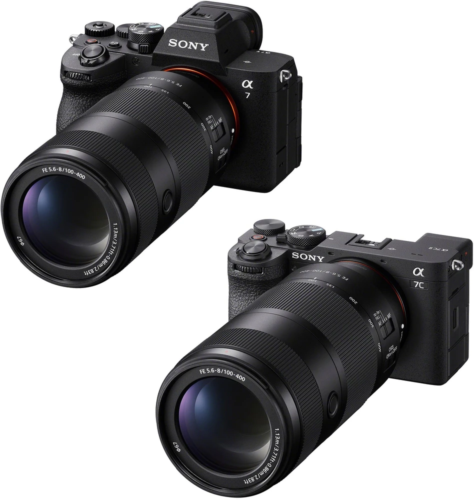 Objektyvas Sony FE 100-400mm F5.6-8 OSS | (SEL100400B.SYX)