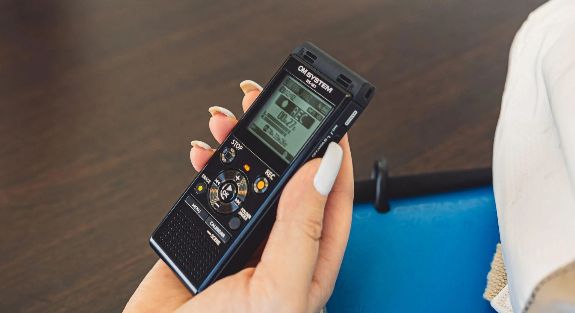 Diktofonas Olympus | Digital Voice Recorder | WS-883 | Juodas | MP3 playback
