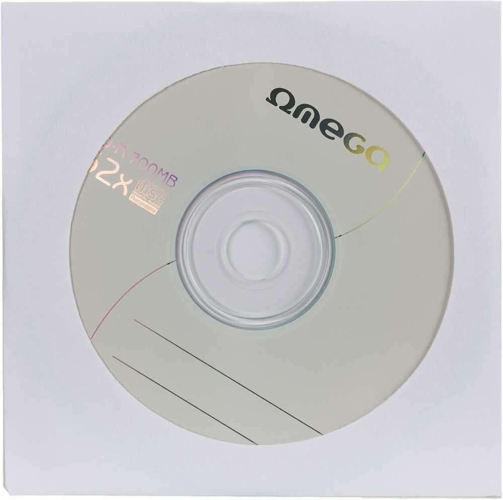OMEGA CD-R 700MB 52X Vokelyje, 1 vnt.