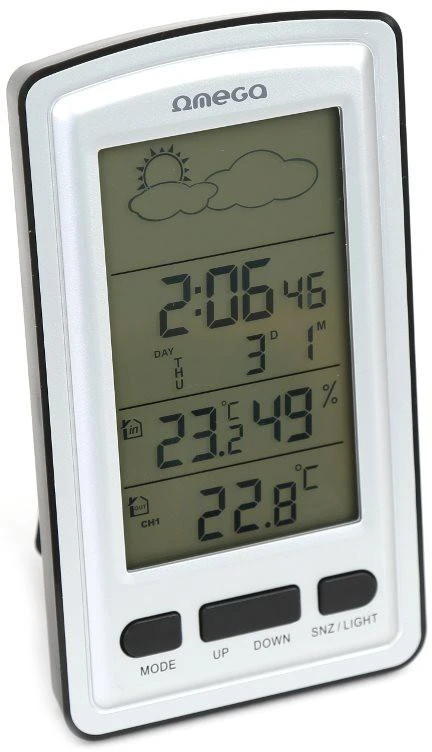 Ventiliatorius Omega skaitmeninė meteorologinė stotis (42362)