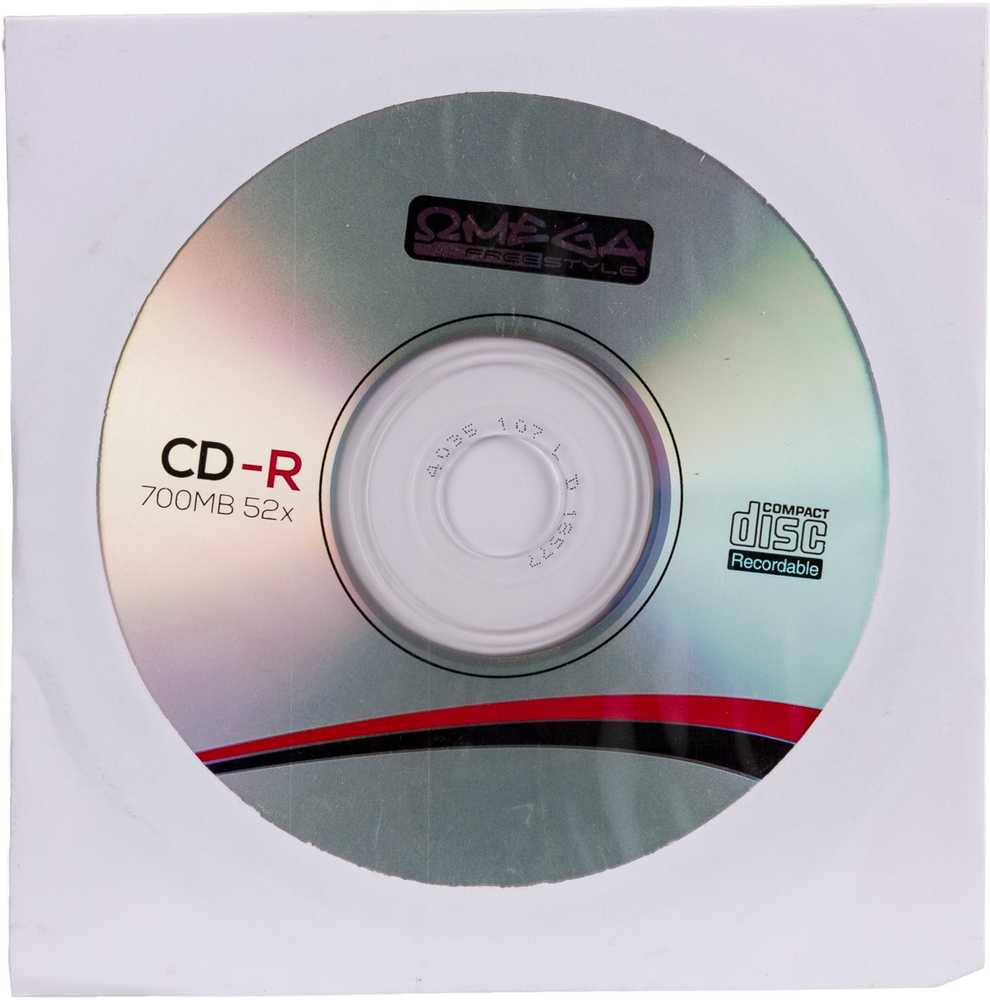 Omega CD-R 700 MB 52x 1 sztuka (56673)