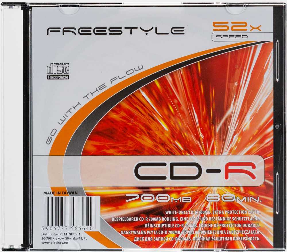 Omega CD-R 700 MB 52x 1 sztuka (56664)