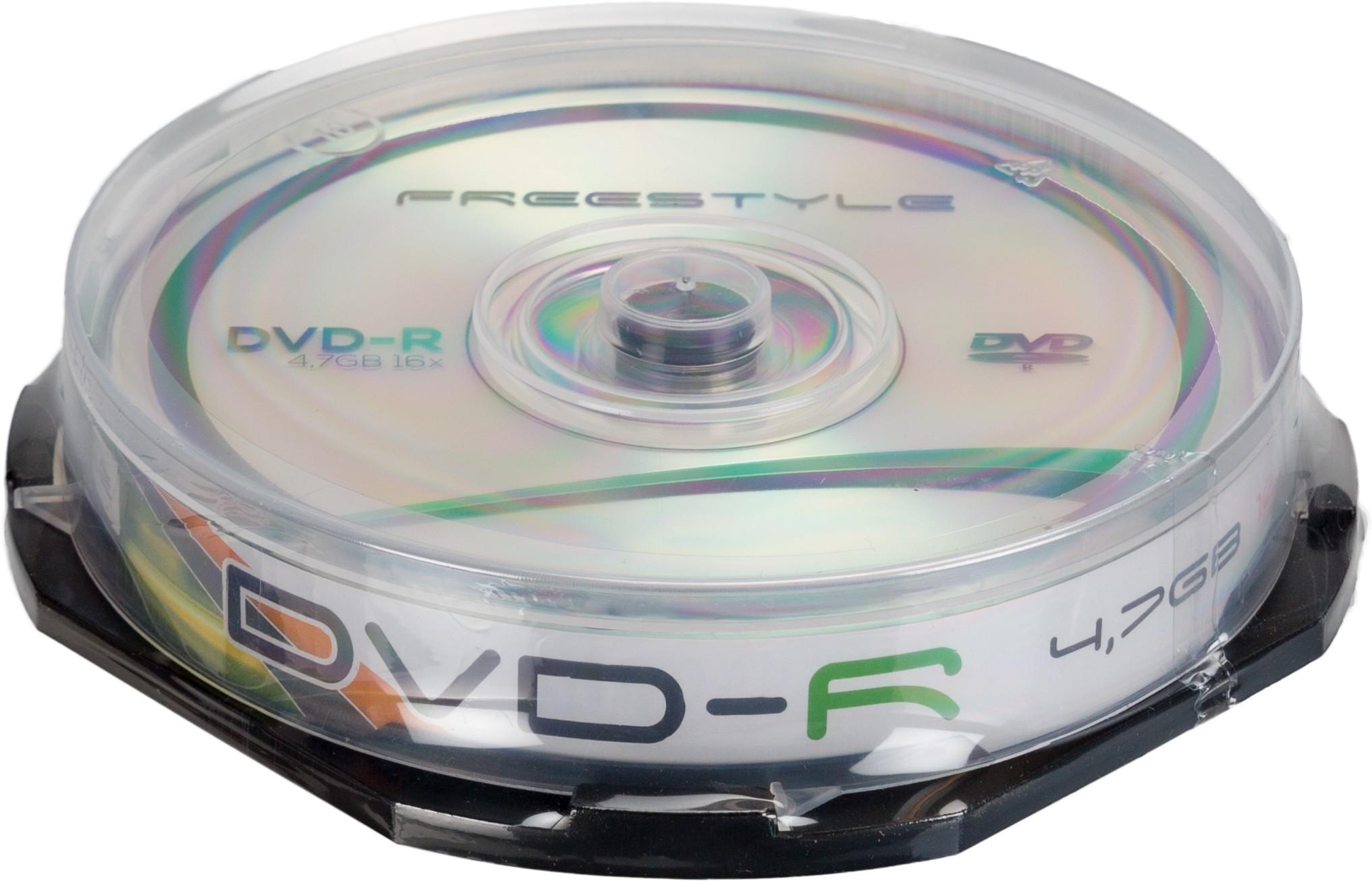 Omega Freestyle DVD-R 4.7GB 16x 10vnt velenas