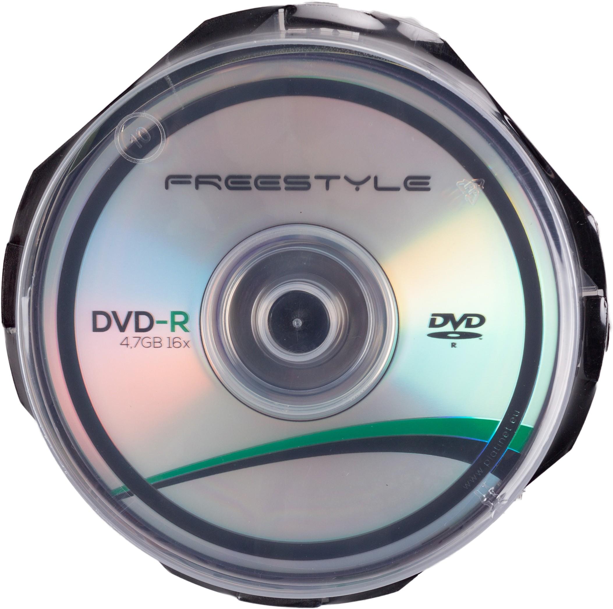Omega Freestyle DVD-R 4.7GB 16x 10vnt velenas