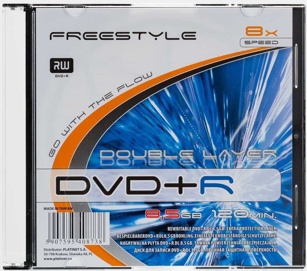Omega DVD+R DL 8.5 GB 8x 1 sztuka (40873)