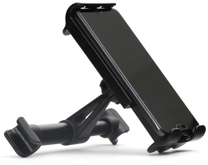 Automobilinis universalus telefono laikiklis OMEGA (4.7"-10.1") tvirtinamas ant sėdynių atlošų