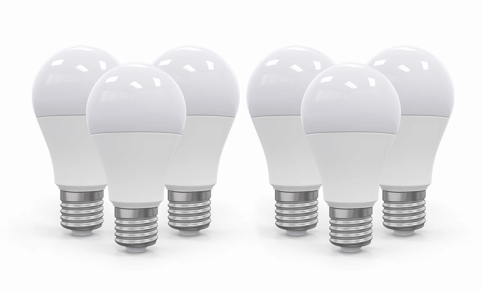 Omega LED lempa E27 10W 2800K 6vnt (45704)