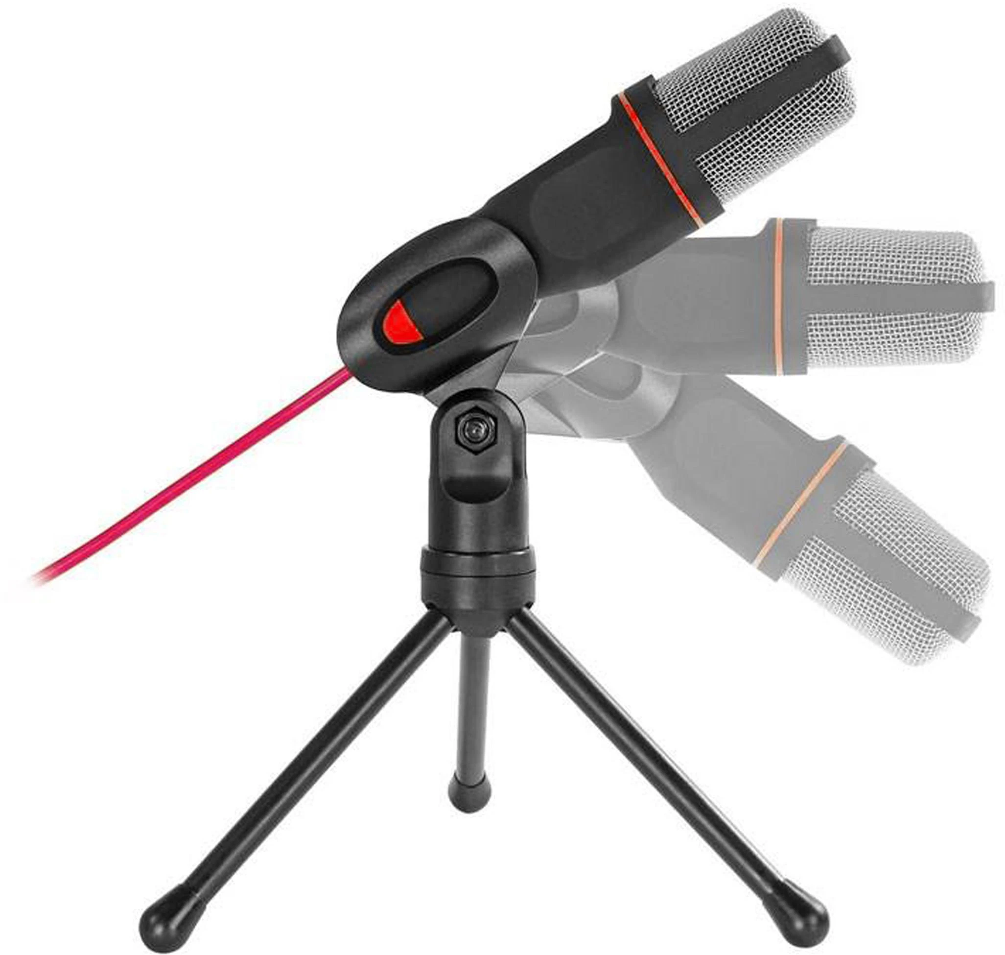 Mikrofonas VARR GAMING MICROPHONE MINI + TRIPOD juodas