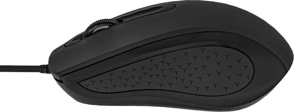 Pelė Omega OM441BC su laidu USB-C, juodos spalvos