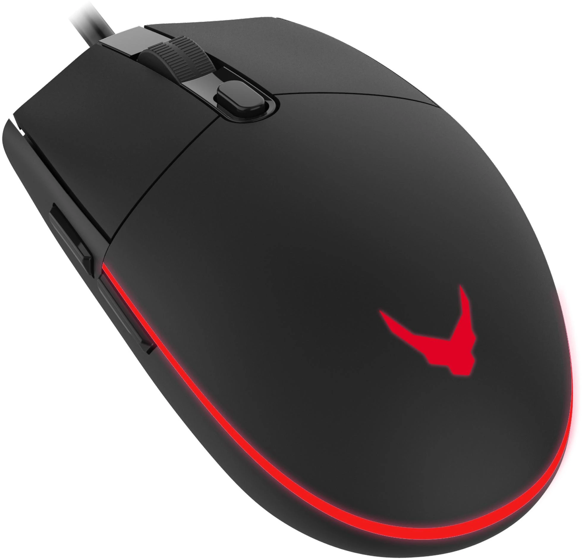 Omega Pelė VARR Gaming su laidu + kilimėlis (295x210x2mm) juodos spalvos