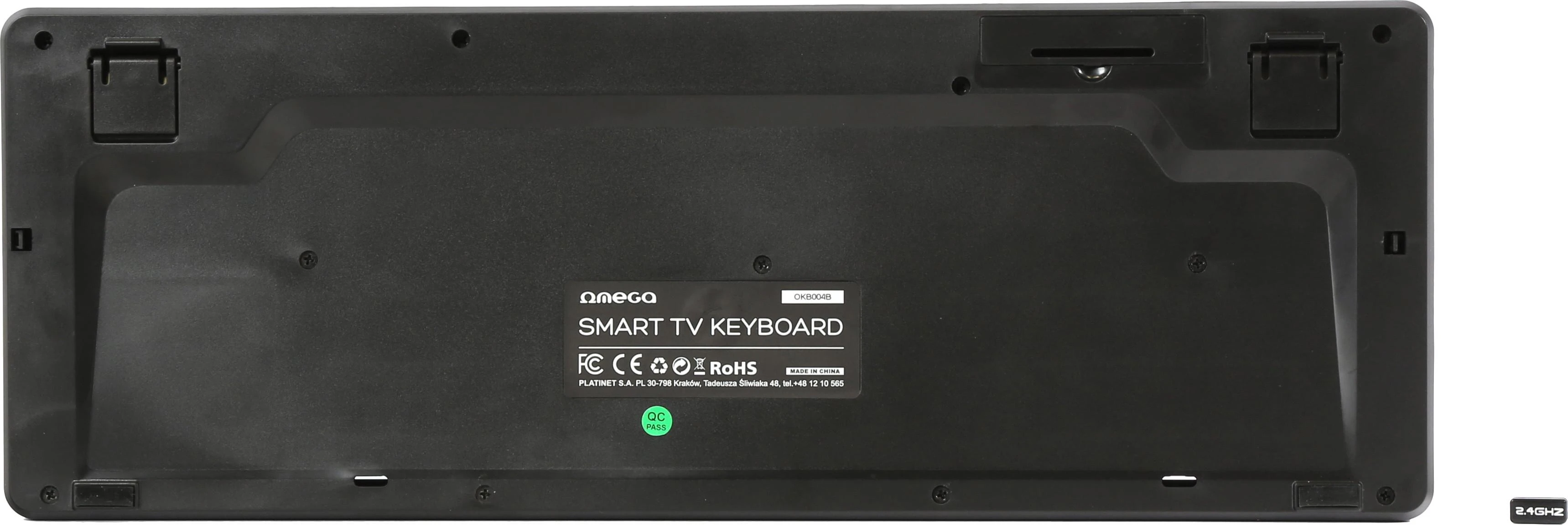 Klaviatūra Omega OKB004B Juodas