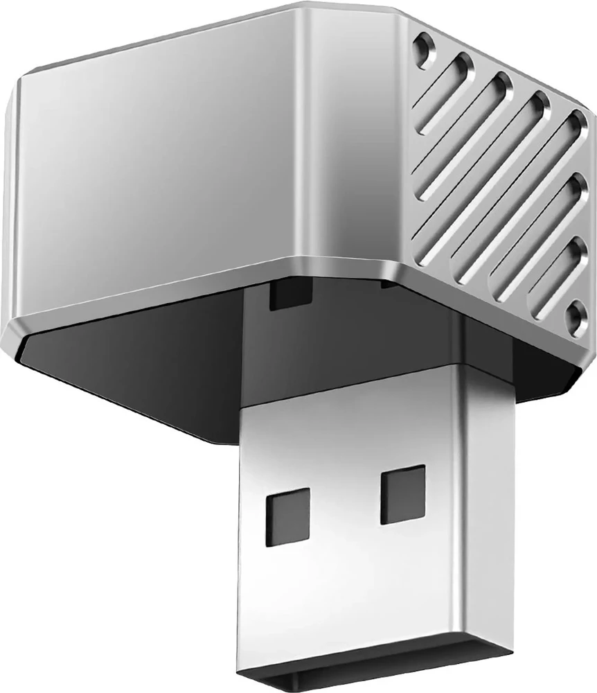 Wireless car adapter OTTOCAST Mini Cube T3 sidabrinis