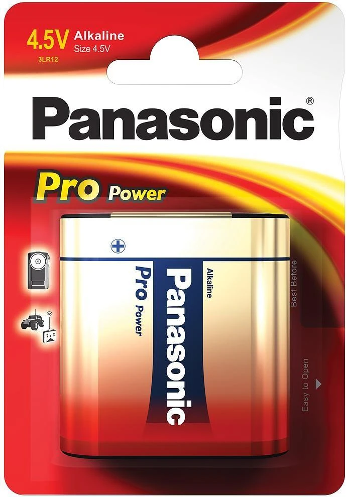 Šarminė baterija Panasonic Pro Power 3LR12 4.5V Alkaline