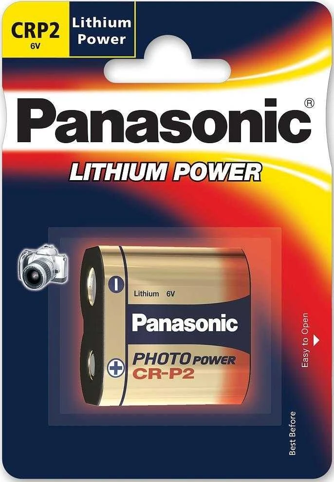 Panasonic CR-P2 Ličio elementai 6V CRP2 223