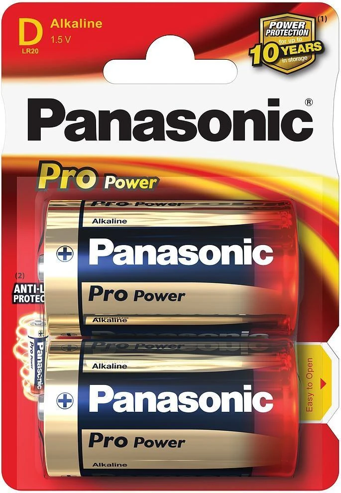 PANASONIC PRO LR20/2BP Elementai